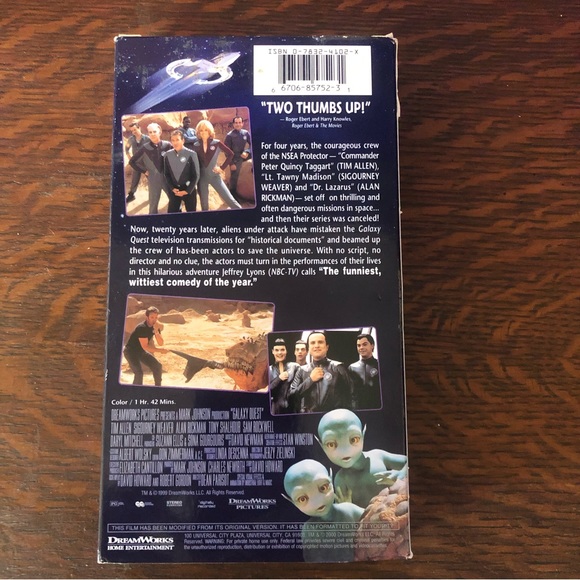 Galaxy Quest VHS - Picture 2 of 3